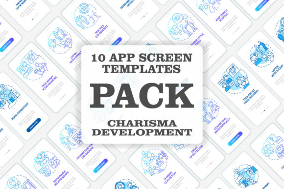 Developing Charisma Mobile App Screens: Graphics for Modern Design
