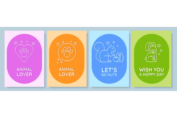 Love Your Pet Day Celebration Postcards